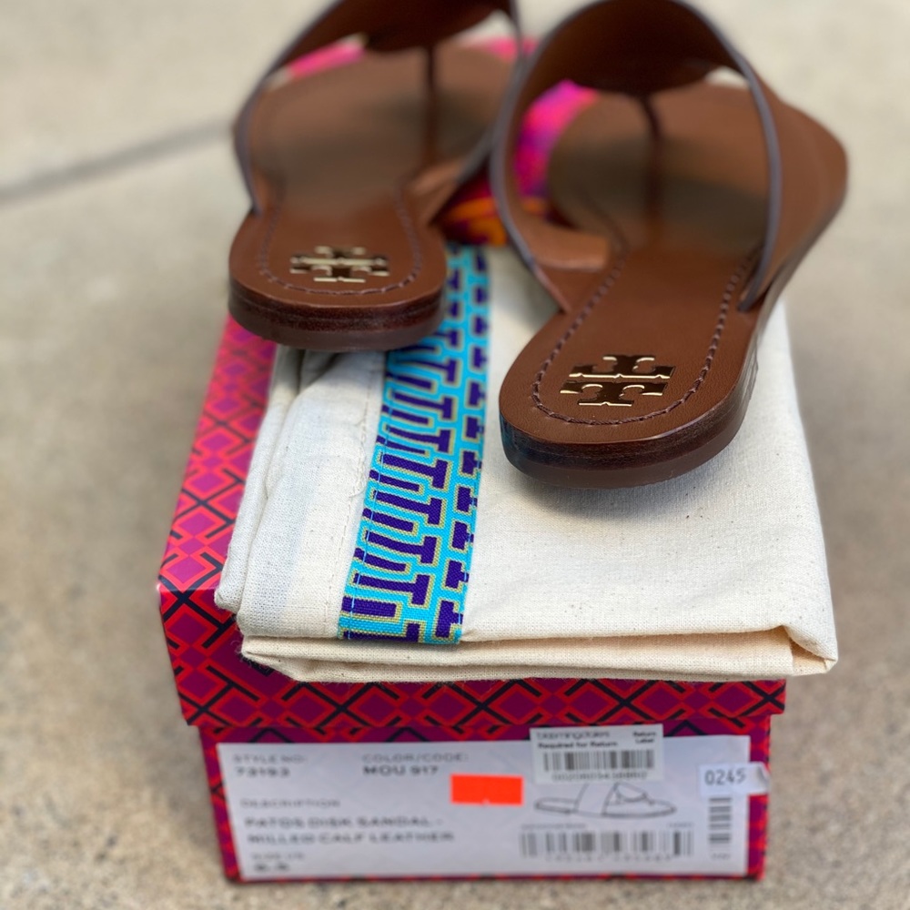 ‼️SOLD‼️ Tory Burch Sandals 💯 Brand New - Picture 4 of 4